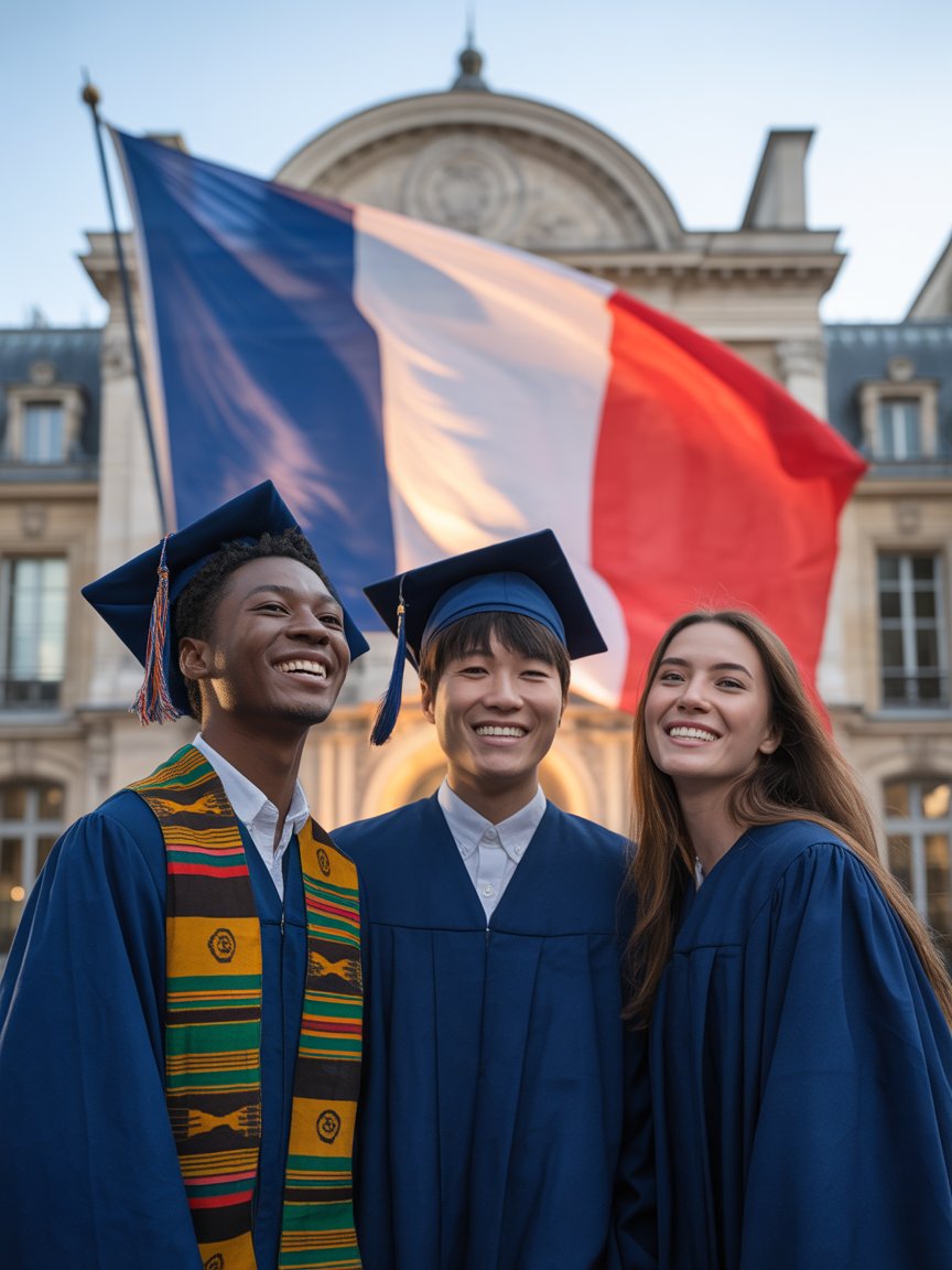 Etudiants internationaux diplomes France